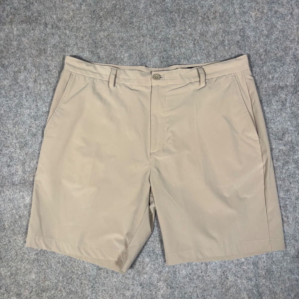 Vineyard Vines Breaker Short Mens 38 Khaki Tan Performance Golf Casual Preppy